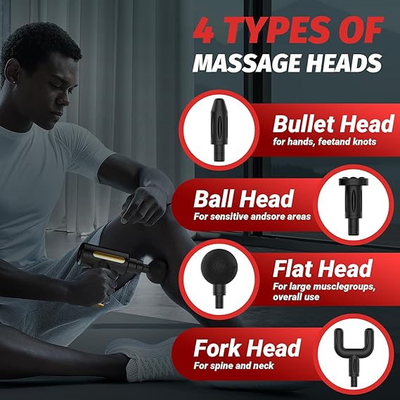 Power Massage Gun, Relief On the Go