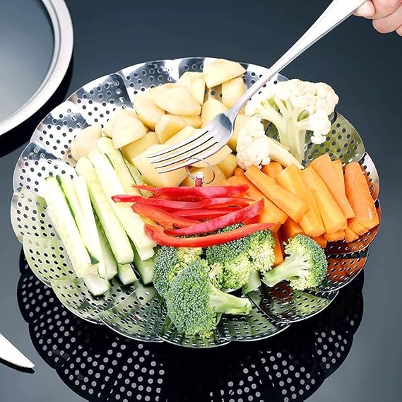 Stainless Steel Food Steamer Steamer Basket