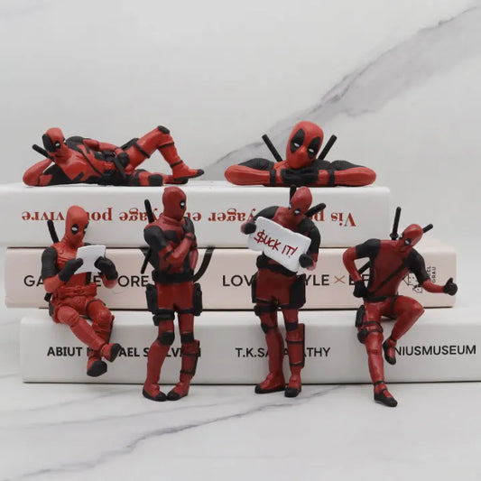 Deadpool Desk Decoration pack of 6