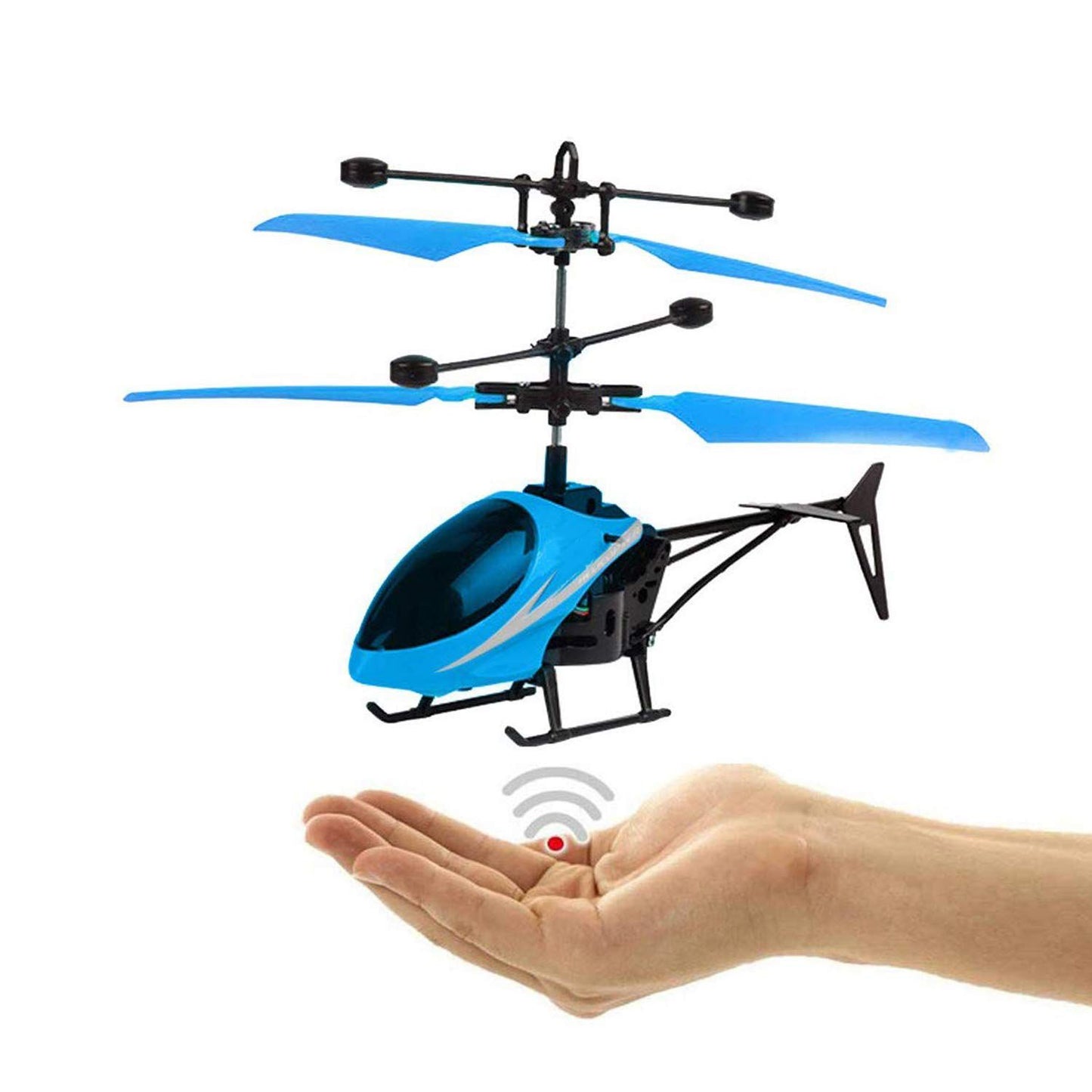 Helicopter with Radio Remote Control and Hand Sensor