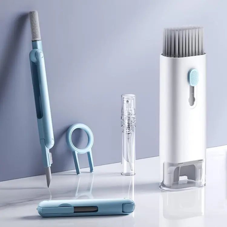 7 in 1 Computer Keyboard Cleaner Brush Kit and Earphone Cleaning Pen