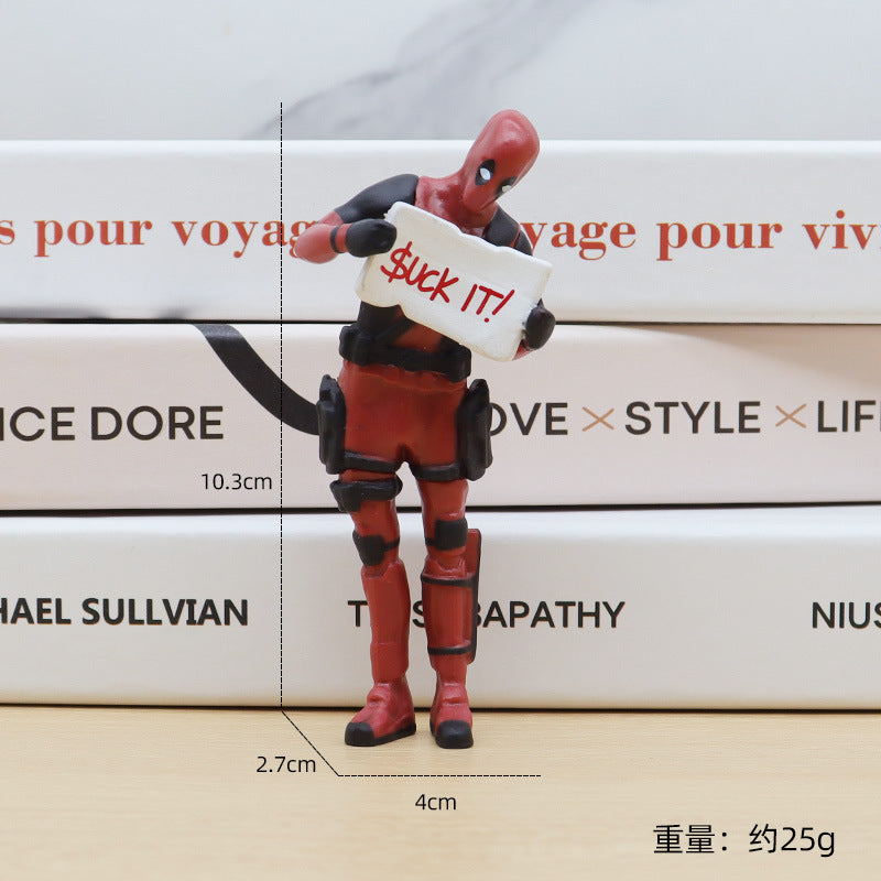 Deadpool Desk Decoration pack of 6