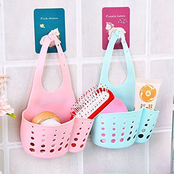 Kitchen Hanging Basket Sink Holder Kitchen Accessory Utensils