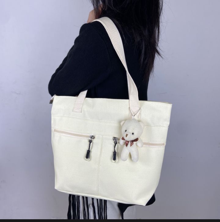 Stylish canvas fabric bags for school college university office and out door activities