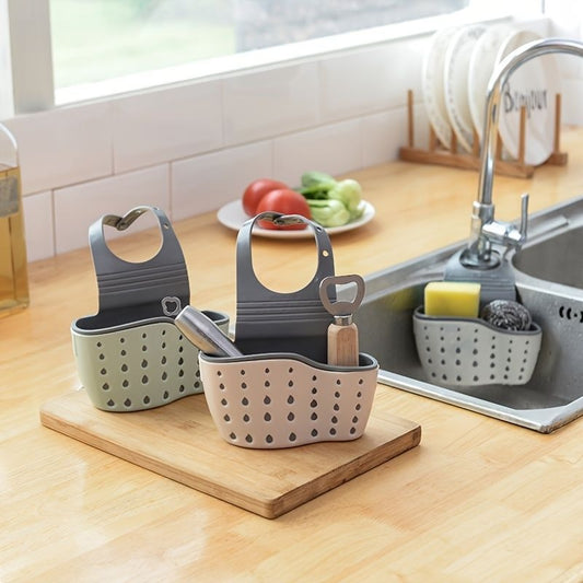 Kitchen Hanging Basket Sink Holder Kitchen Accessory Utensils