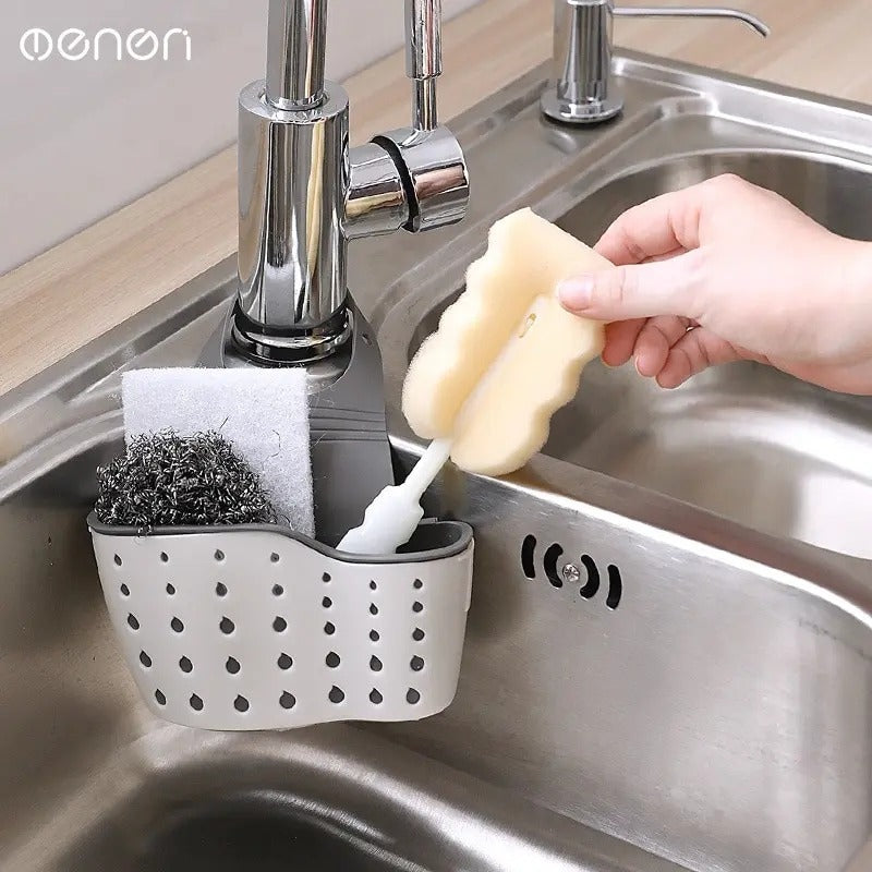 Kitchen Hanging Basket Sink Holder Kitchen Accessory Utensils